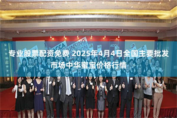 专业股票配资免费 2025年4月4日全国主要批发市场中华蜜宝价格行情