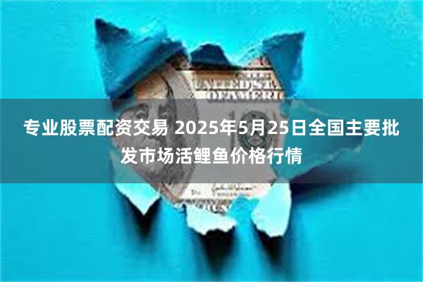 专业股票配资交易 2025年5月25日全国主要批发市场活鲤鱼价格行情